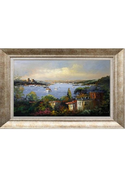 Gümüş Çerçeveli Paspartulu Tablo NN416