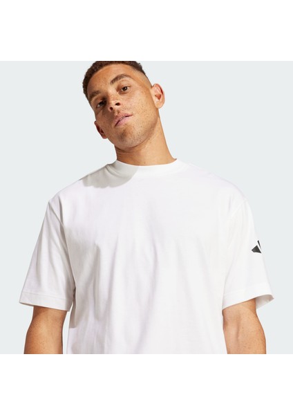 Sportswear JC9296 Essentials Loose Fit 3 Bar Logo Tee fırsatları