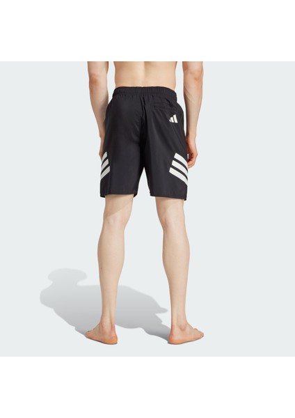 Sportswear JF6088 3-Stripes Swim Shorts 8-Inch