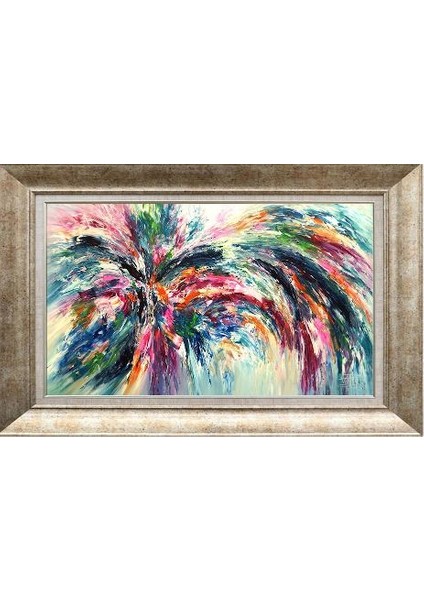 Gümüş Çerçeveli Paspartulu Tablo NN1289