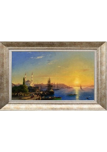 Gümüş Çerçeveli Paspartulu Tablo NN1652