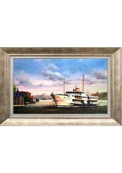 Gümüş Çerçeveli Paspartulu Tablo NN2062