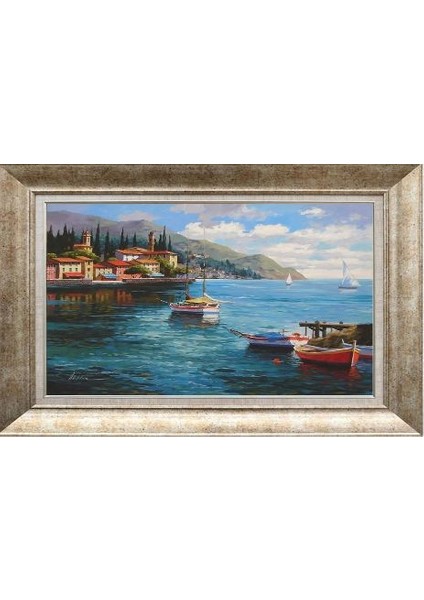 Gümüş Çerçeveli Paspartulu Tablo NN925