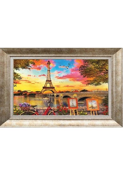 Gümüş Çerçeveli Paspartulu Tablo NN322