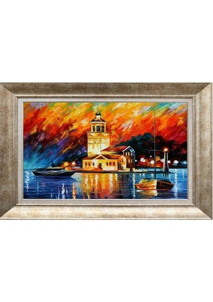 Gümüş Çerçeveli Paspartulu Tablo NN1617