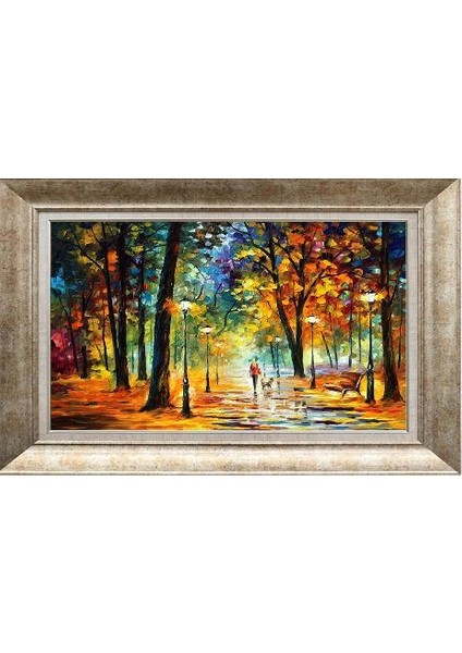 Gümüş Çerçeveli Paspartulu Tablo NN2679