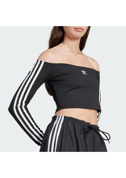 Originals JD0274 Adicolor Off Shoulder Long Sleeve Tee fırsatları