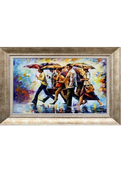 Gümüş Çerçeveli Paspartulu Tablo NN1770