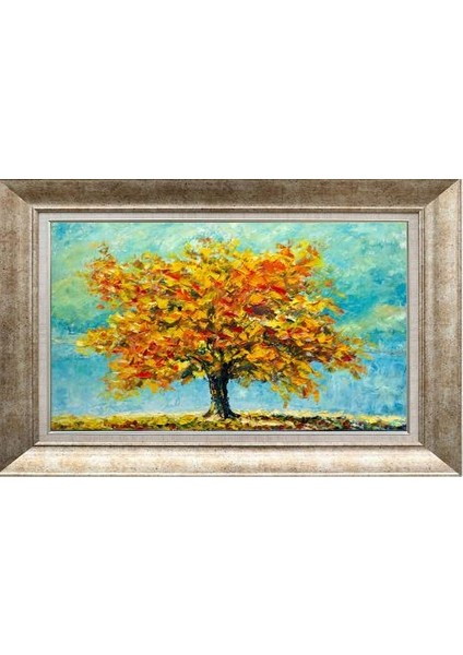 Gümüş Çerçeveli Paspartulu Tablo NN2283