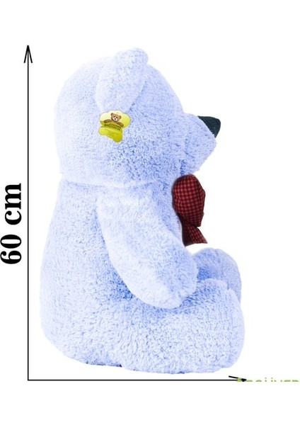 Pandamkee Oturan Peluş Ayıcık Papyonlu – Yumuşak ve Sevimli Hediyelik Ayı