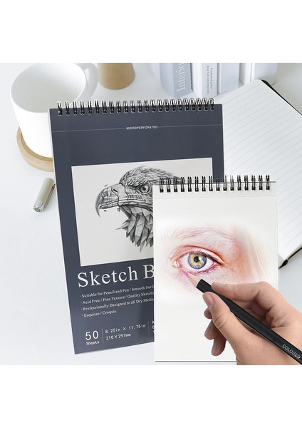 Weırsoın A4A5 Öğrenci Sanat Eskiz Defteri Eskiz Kağıdı Resimli Kitap 2 Adet (Yurt Dışından) fiyatları