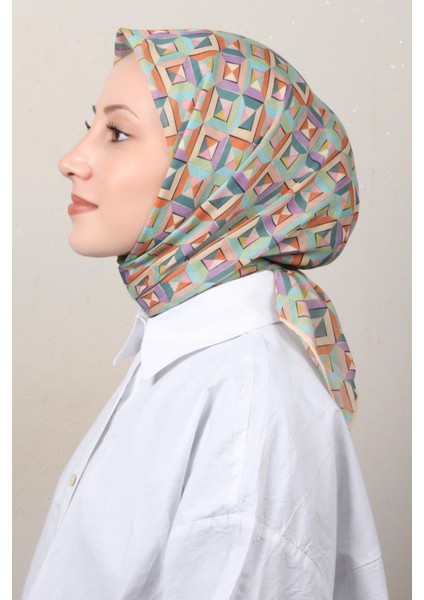 Pamuklu Soft Eşarp 4154-3