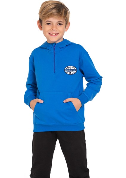 Superior Team Nakışlı Fermuarlı Sweat 54405