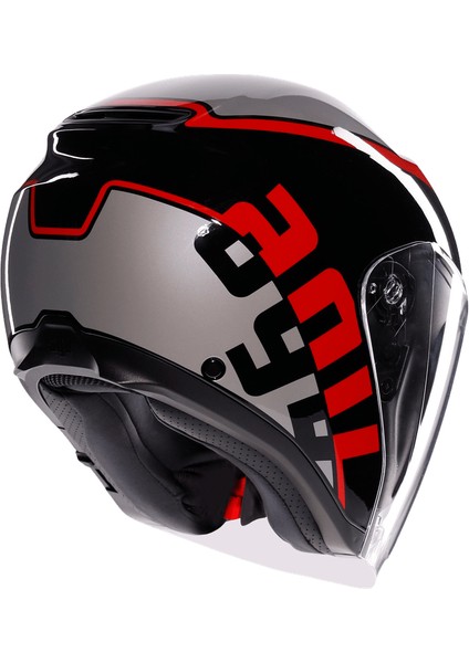Irides Valenza Matt Grey Blk Red Açık Kask fırsatları