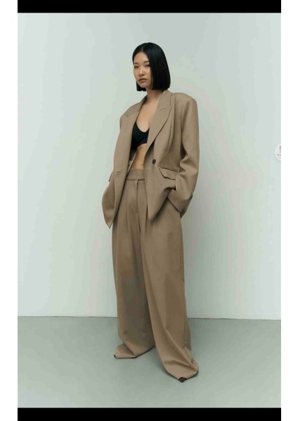 Allbucks Mai, Salvatore Bej Blazer Ceket ABMAI0016