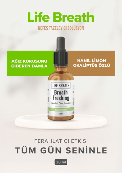 Ağız Kokusu Önleyici Damla