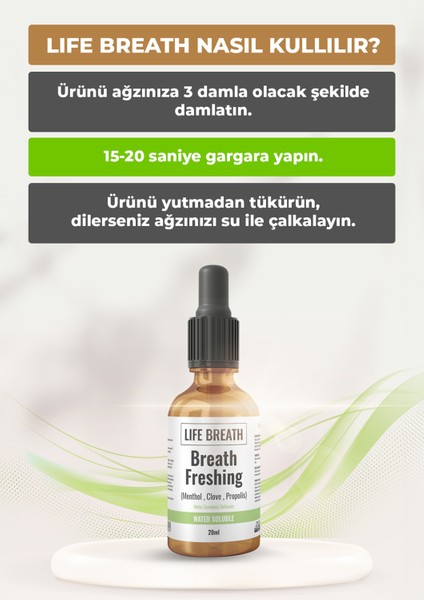Ağız Kokusu Önleyici Damla
