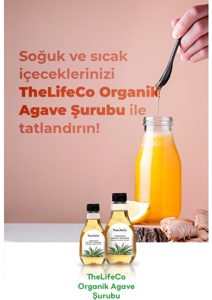 Doğal Şeker Alternatifleri - Organik Hindistan Cevizi Şekeri 300g + Organik Agave Şurubu 330g modelleri
