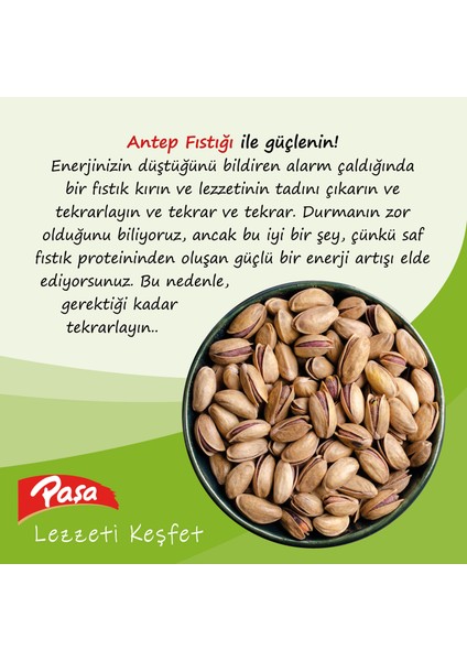 Kavrulmuş Antep Fıstığı 250 gr x 2 Adet (Toplam 500 gr)