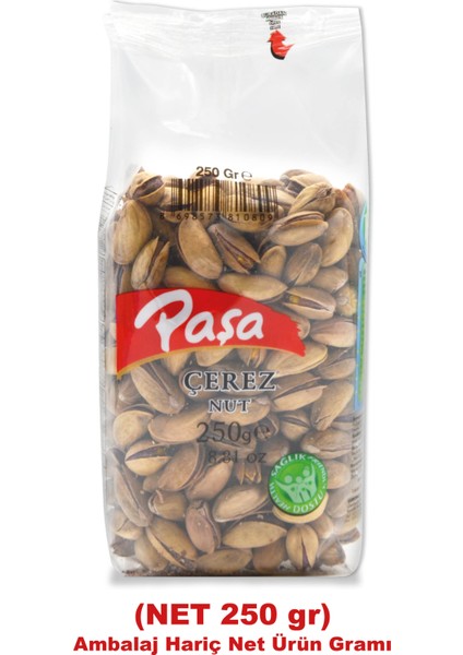 Kavrulmuş Antep Fıstığı Şeffaf Paket 250 gr