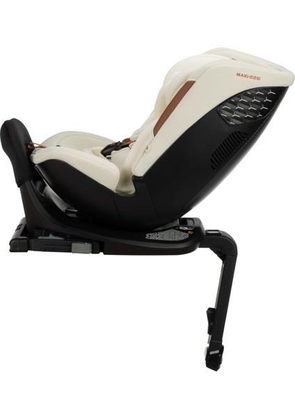 Spinel 360 Plus I-Size Dijital Göstergeli Dönebilen Yatabilen Isofix'li 0-36 kg Oto koltuğu Ivory