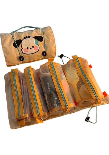 Sevimli Katlanır Kozmetik Çantası Taşınabilir Seyahat Cilt Bakımı Tuvalet Malzemeleri Yı Çantası Imar (Yurt Dışından)