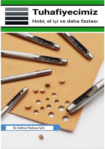 Delici Padova Çubuk Seti . Değişik Boylarda Delme Kalıbı 7mm\'den 10MM\'E (4 Çeşit) fırsatları