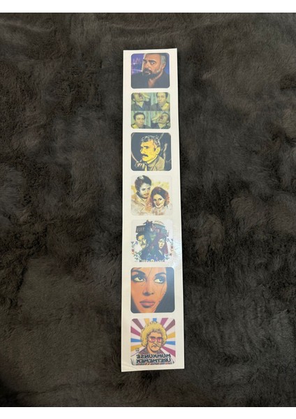 Ön Cam Pulu Sticker Set 7'li Nostaljik Modeller 2