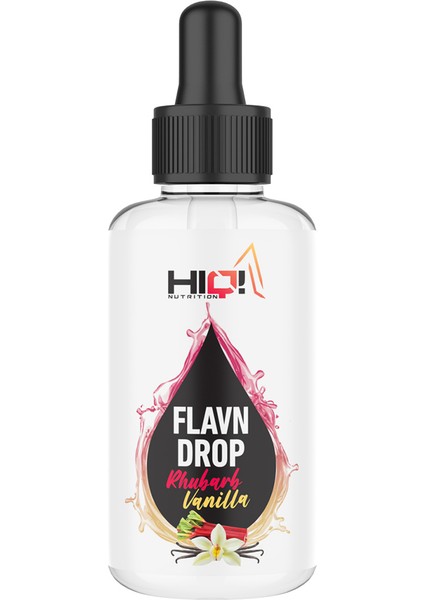 Flav'n Drops 30ML Rhuhab Vanılla Flavored