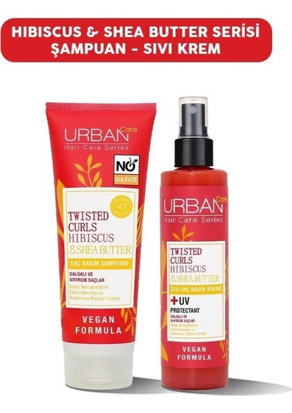Urban Twisted Şampuan 250 ml & Saç Kremi 200 ml