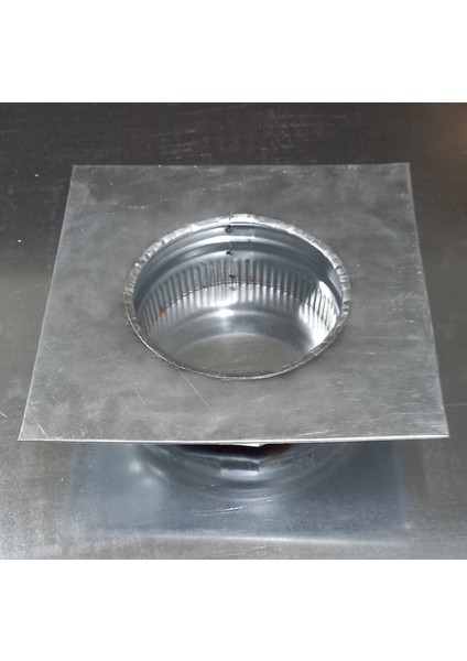 Isı Yalıtımlı Yanmaz Boru Baca Çıkışı 130 mm (13 cm Boruya Uygun) (Çadır, Karavan Cam Için )