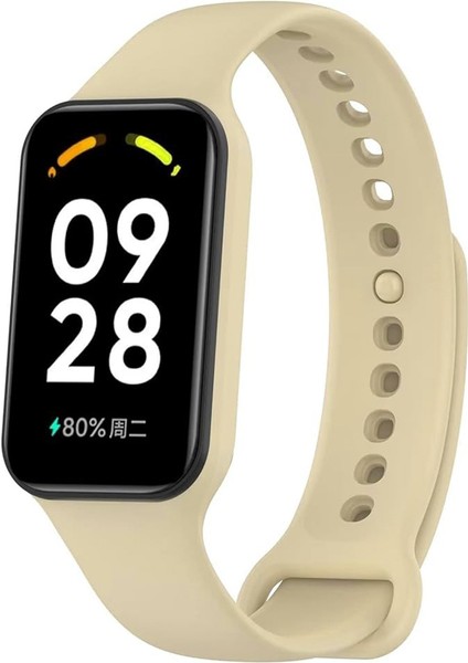 Xiaomi Redmi Smart Band 2 / Smart Band 8 Active Uyumlu Silikon Kordon Bileklik