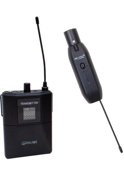 MV-19600 UHF KABLOSUZ YAKA MİKROFONU (RECEVER XLRLI)