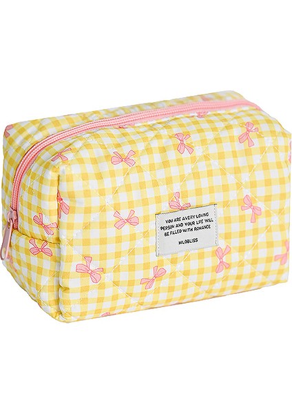 Kafes Kalem Çantası Kozmetik Çantası Büyük Kapasiteli Sevimli Yüksek Değerli Saklama Çantası (Yurt Dışından)