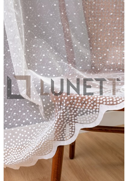 Kullanıma Hazır Gelincik Desen (1x2.5) Orta Pile Tül Perde modelleri