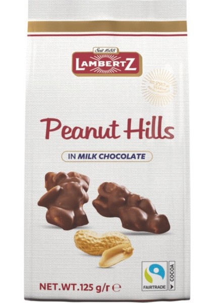 Peanut Hills In Milk Chocolate 125 G