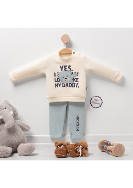 Üçlü Animals Erkek Bebek Tulumu