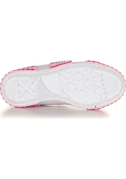 Kach Cırtlı Kız Bebek Günlük Spor Ayakkabı Pudra indirimleri