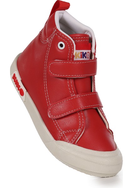 Garf Günlük Cırtlı Kız Çocuk Bot Ayakkabı Kırmızı