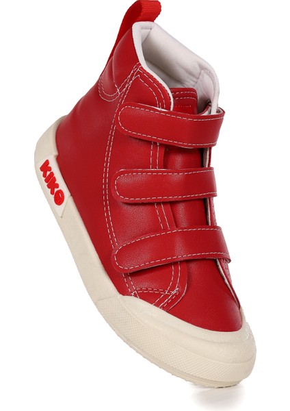 Garf Günlük Cırtlı Kız Çocuk Bot Ayakkabı Kırmızı