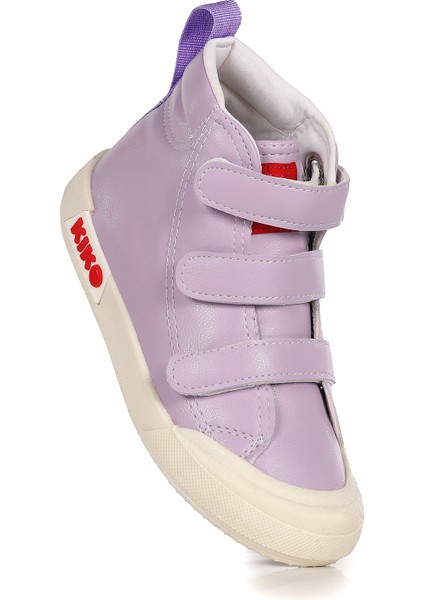 Garf Günlük Cırtlı Kız Çocuk Bot Ayakkabı Lila