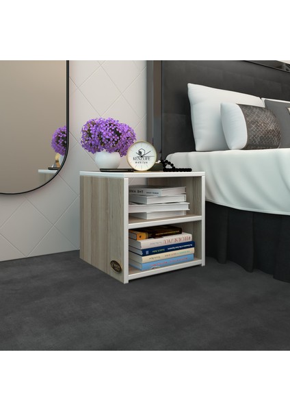 Kenzlife Komodin Meydey Crd 39*39*39 Komidin Kitaplık Ayakkabılık