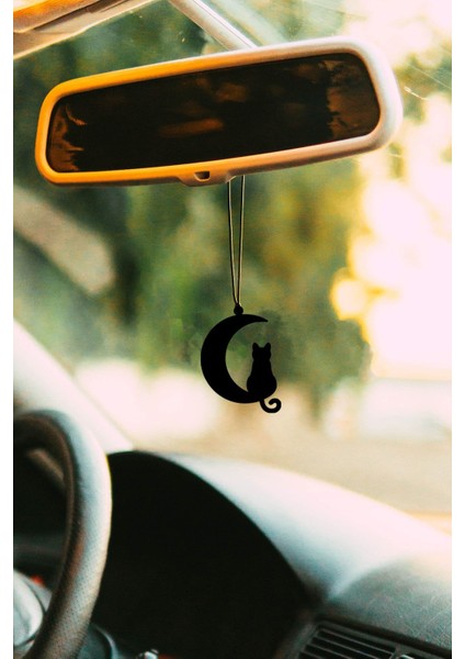 Metal Kedi Motifli Dikiz Aynası Süsü Oto Aksesuar Araba Süsü fiyatları