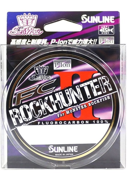 Fc Rock Hunter Iı 0.205 mm 100M Fluorocarbon Misina 3kg Çeker