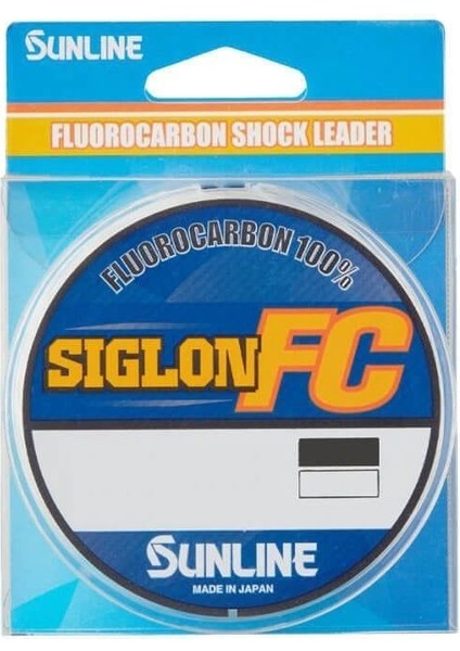 Siglon 0.180 mm 50M Clear Fluorocarbon Misina 2.20KG Çeker
