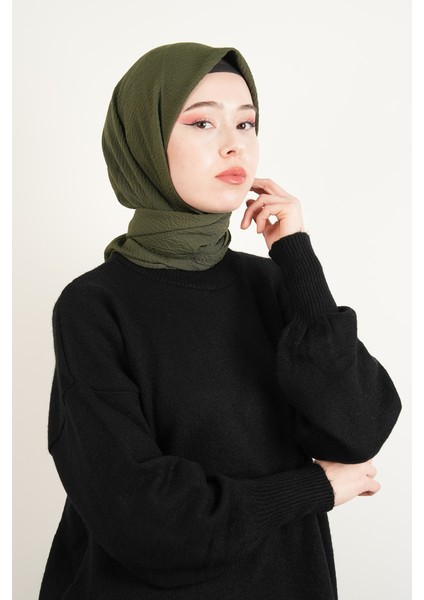 Pamuk Eşarp Mio Caz - Haki