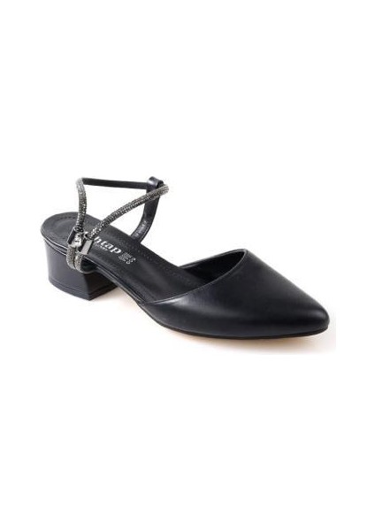 Mhtp 02716 3,5 Cm Topuklu Kadın Stiletto Ayakkabı
