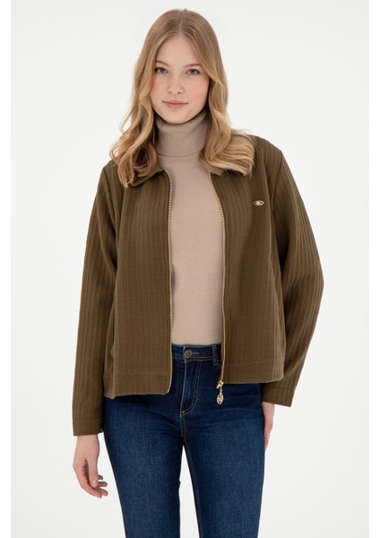 Kadın Haki Sweatshirt 50295811-VR027 modelleri