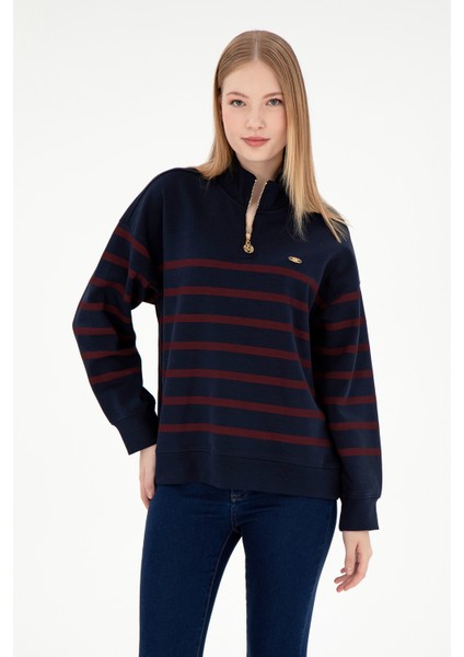 Kadın Lacivert Sweatshirt 50298989-VR033