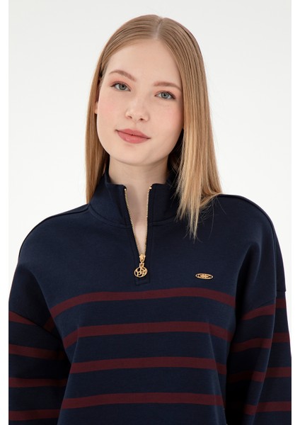 Kadın Lacivert Sweatshirt 50298989-VR033 fiyatları